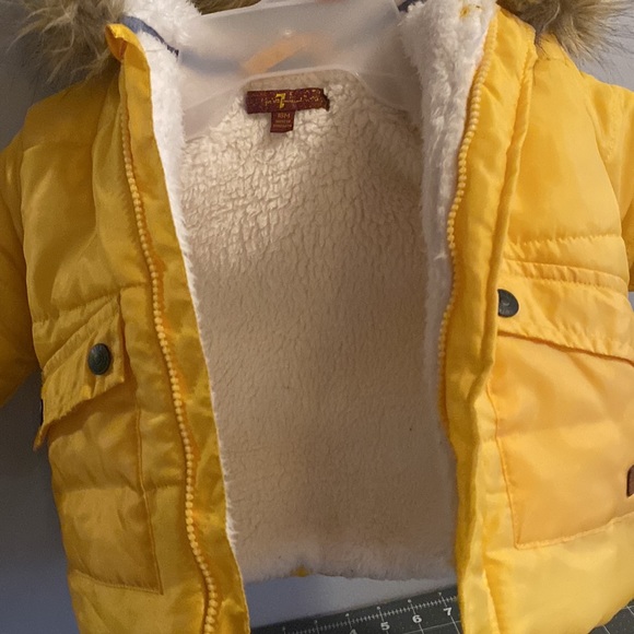 7 For All Mankind Toddler jacket-parka-winter coat - Picture 6 of 8